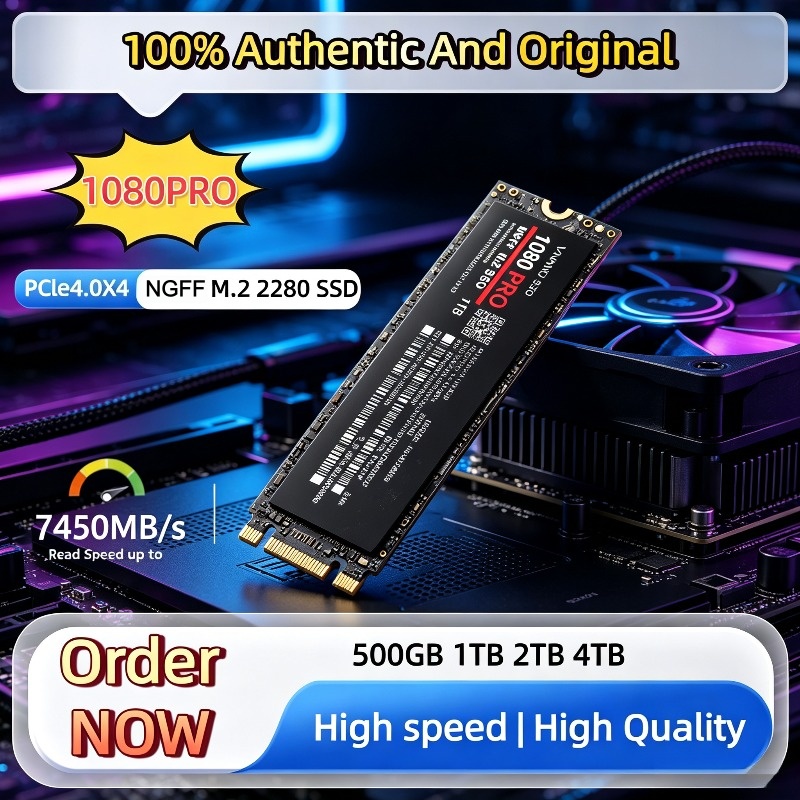 Ssd 500Gb - 100 % originales 1080PRO PCIe 4.0